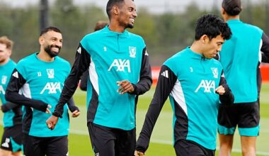 Alexander Isak trains before Liverpool debut as Arne Slot handed double boost