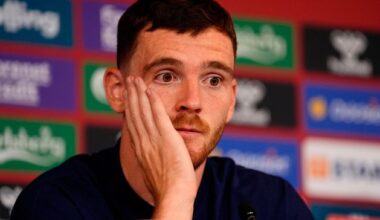 ‘In that moment, the club needed me’ – Andy Robertson on Diogo Jota’s death and his decision to stay with Liverpool