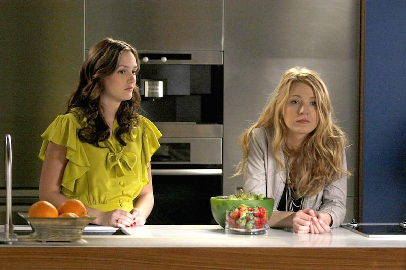 Gossip Girl: Blake Lively and Leighton Meester. Photograph: Warner Bros Entertainment 