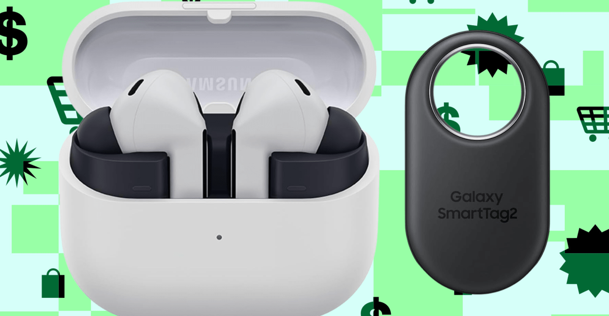 Samsung’s latest Galaxy earbuds come with a free Galaxy SmartTag2 tracker