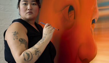 Sasha Gordon Tells Lucy Liu Why She Paints the Things That Scare Her