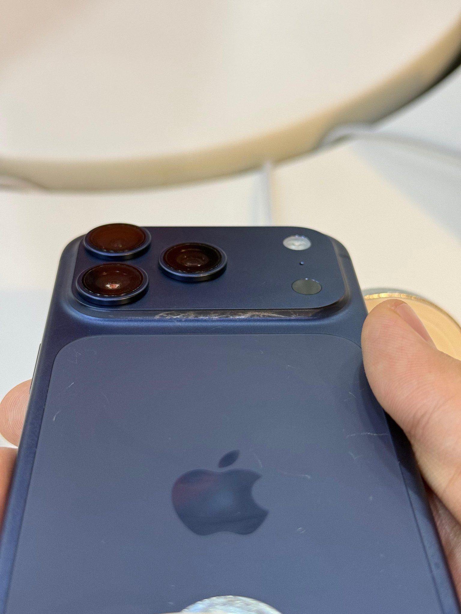 Scratched iPhone 17 Pro 2