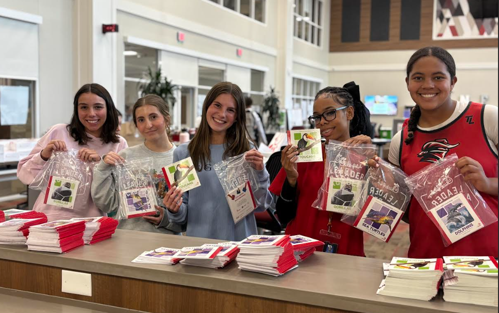 Tyler Legacy Students Kick Off Chick-fil-A Leader Academy with Book Giveaway