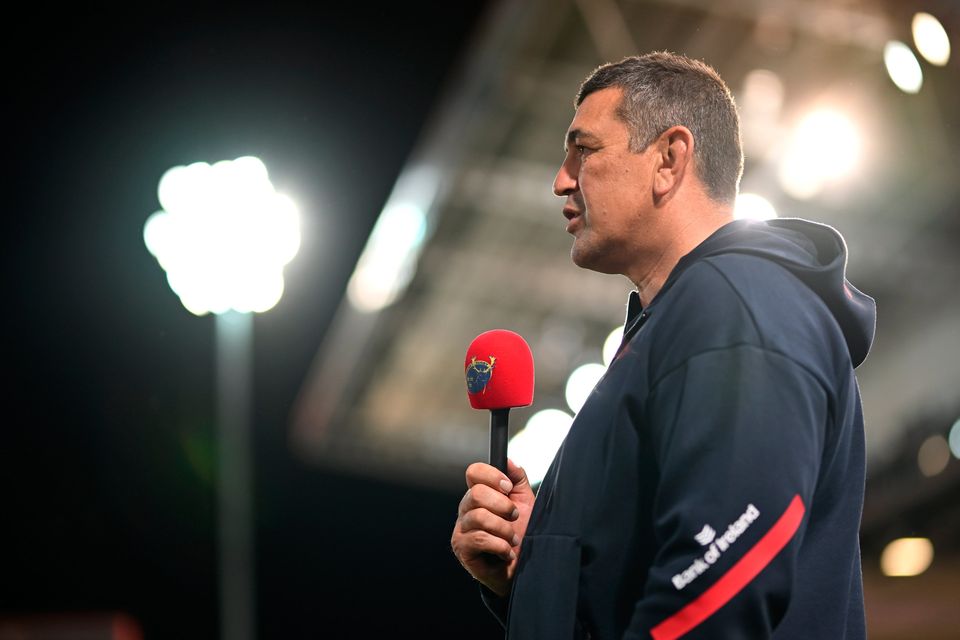Munster head coach Clayton McMillan. Photo by Patrick Khachfe/Sportsfile