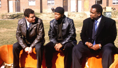 The Wire, Dominic West, Larry Gilliard Jr., Wendell Pierce, (Season 1), 2002-08.