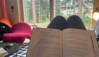 A reading retreat helped the author turn a page
