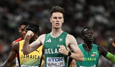 Cian McPhillips and Mark English capable of making 800m history at World Athletics Championships – The Irish Times