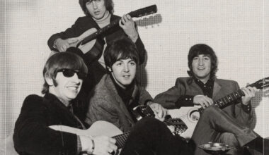 What song was sixth when The Beatles had top five singles?