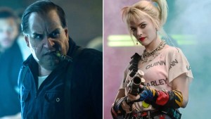 Left: Colin Farrell in “The Penguin” (Credit: Macall Polay/HBO), Right: Margot Robbie in “Birds of Prey” (Credit: Warner Bros. Pictures)
