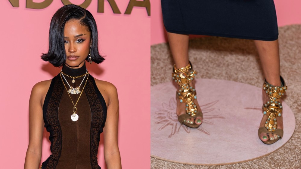 Tyla attends Pandora Celebrates Talisman Collection Launch on Sept. 8, 2025 in New York City.