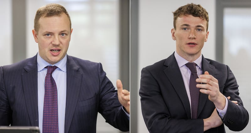 PA Duffy & Co partners Conal (left) and Enda McGarrity (right).
