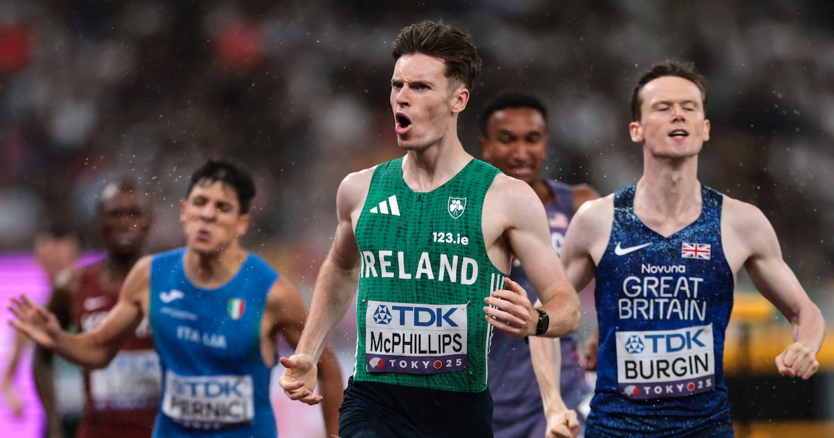 The Longford athlete who has made history in 800m at World Championships – The Irish Times
