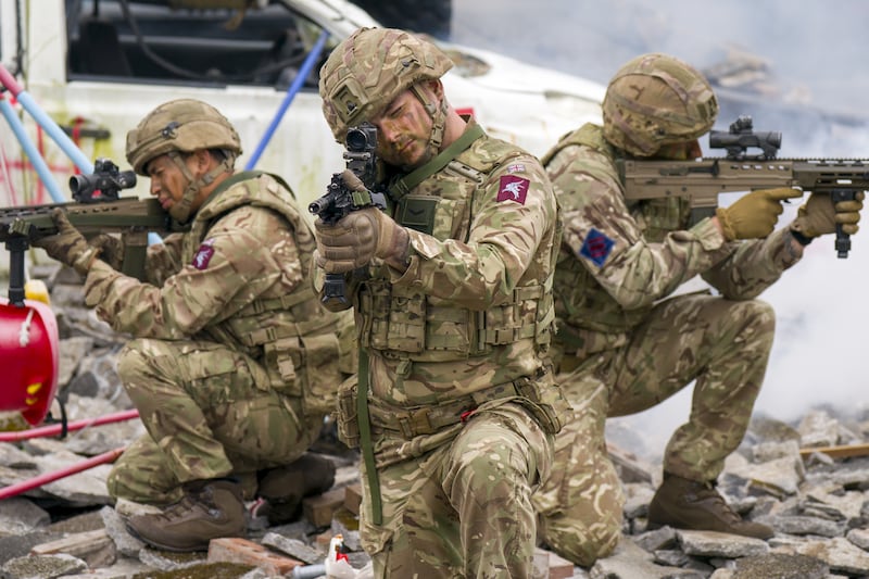 The Ranger Regiment during British Army Expo 2025 at Redford Cavalry Barracks in Edinburgh