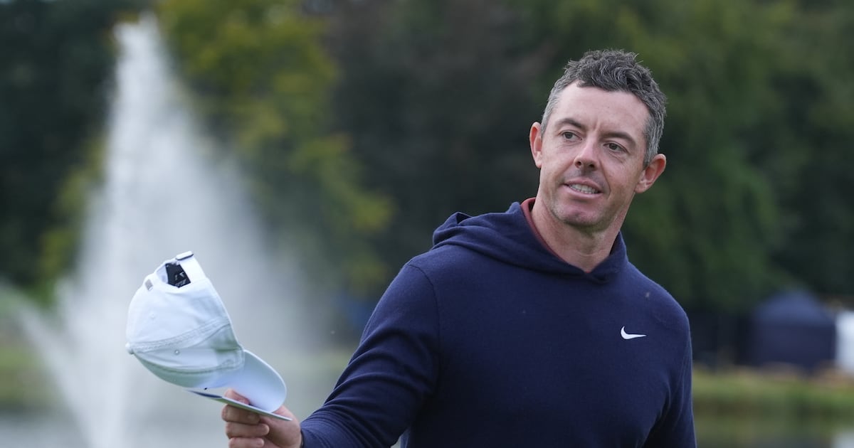 Rory McIlroy moves into Irish Open contention with blistering finish at The K Club – The Irish Times