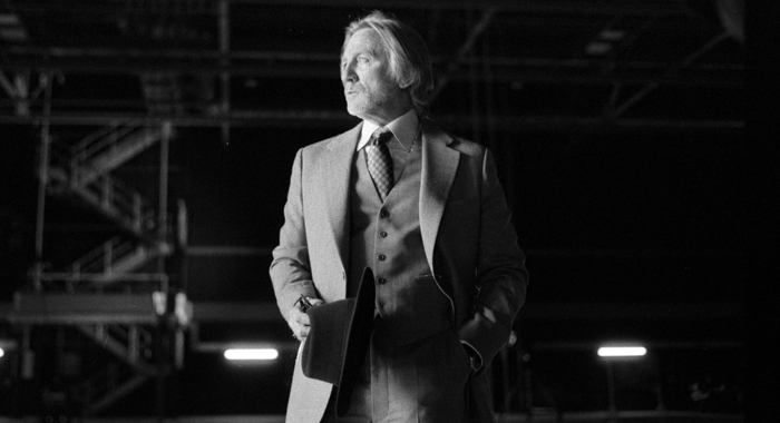 Daniel Craig on the set of Wake Up Dead Man: A Knives Out Mystery (2025)