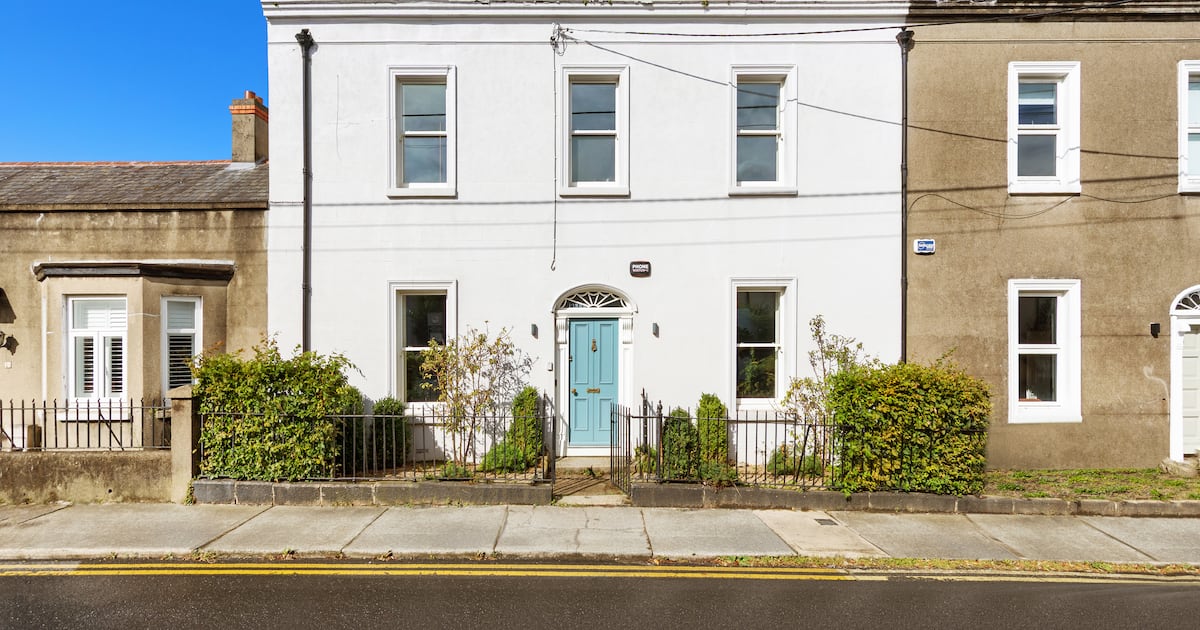A fully renovated Georgian home in the centre of Dún Laoghaire with a a 54ft-long garden – The Irish Times