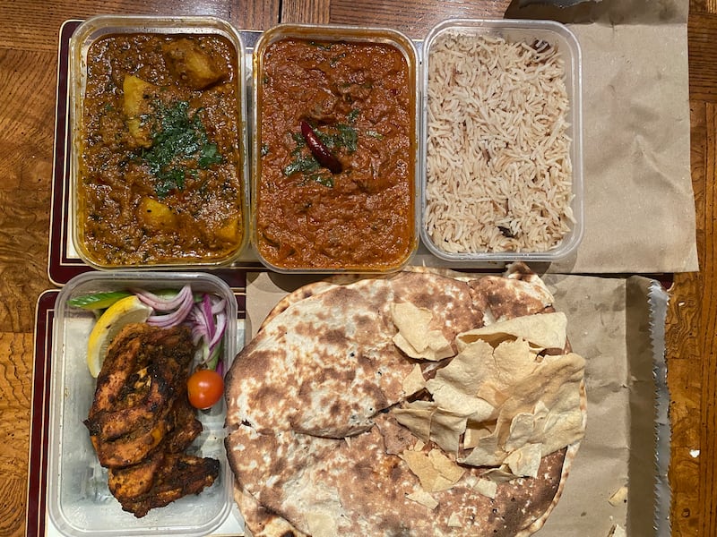 Takeaway from Tadka House