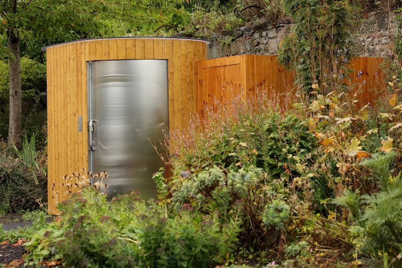 Newly refurbished toilets near the tea rooms in Blackrock Park. Photograph: Alan Betson/The Irish Times

