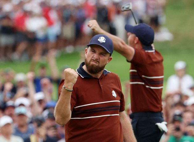 Ryder Cup day two: Europe take seven-point lead over USA heading into final day at Bethpage Black