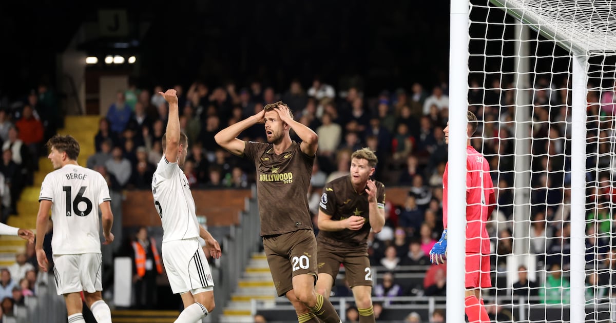 Nathan Collins struggles for Brentford against Fulham – The Irish Times
