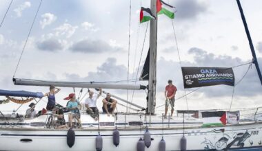 Gaza flotilla on way to deliver aid expecting more ‘violent attacks’ at sea shortly – The Irish Times