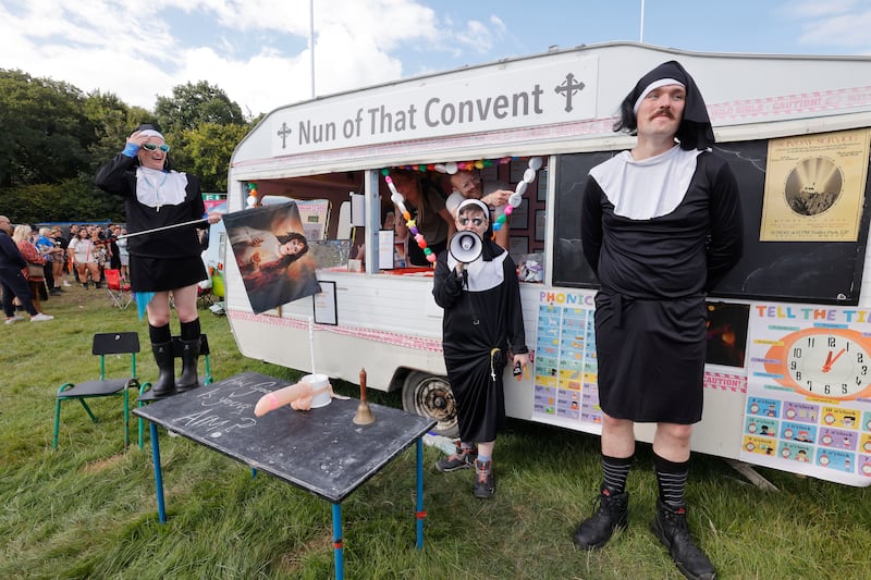 The Nun of that Convent at Trailer Park. Photograph: Alan Betson