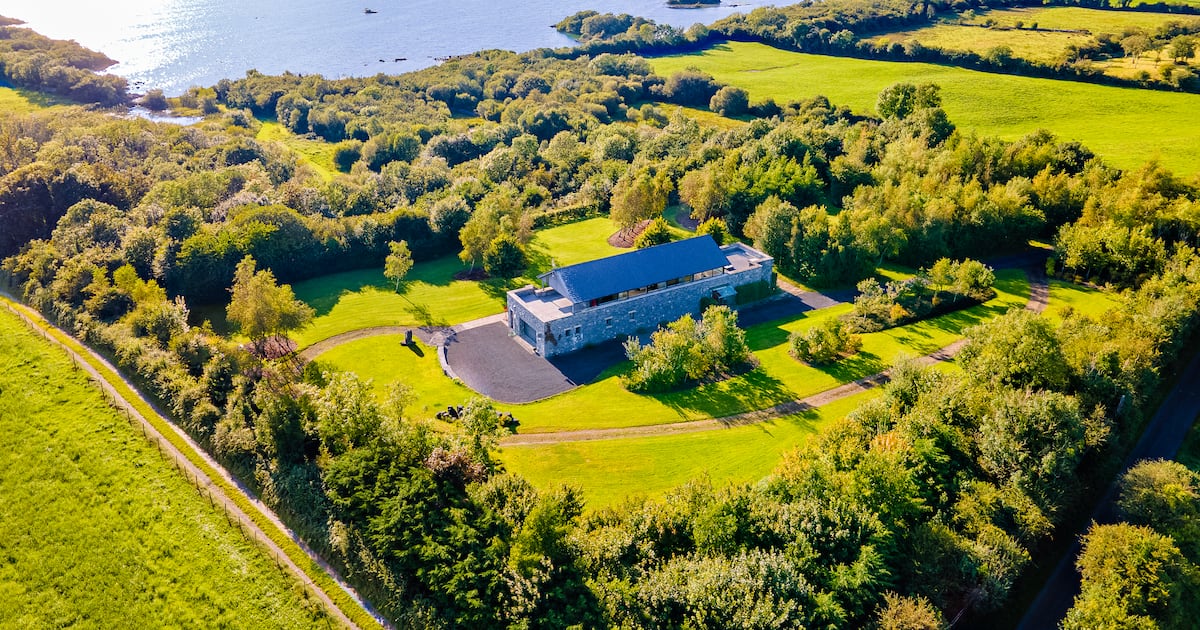 Substantial contemporary residence on the shores of Lough Carra, Co Mayo, for €1.5m – The Irish Times
