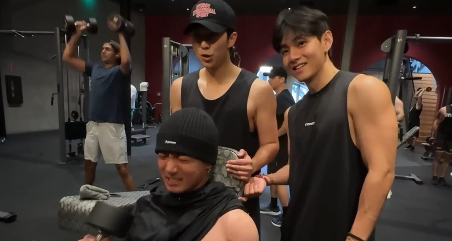 BTS' V, Jung Kook, RM Put Bulging Muscles On Display In Gym Session