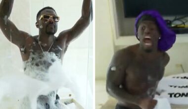 Ray J Crashes Kai Cenat's Mafiathon 3 Stream to Shower in a Speedo