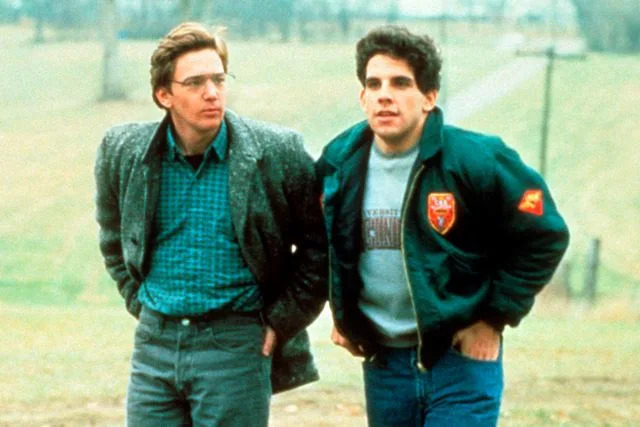 Columbia Pictures/Courtesy Everett Collection Andrew McCarthy and Ben Stiller in 'Fresh Horses'