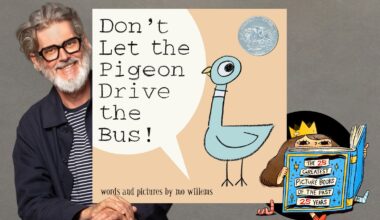 Mo Willems on why the pigeon only ever has one eye.