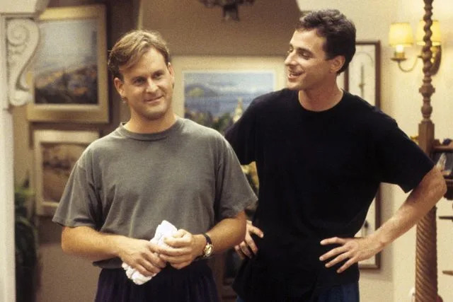 ABC Photo Archives/Disney General Entertainment Content via Getty Dave Coulier as Joey and Bob Saget as Danny on 'Full House'