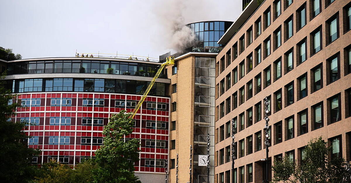 About 22 people evacuated after blaze at BBC’s former HQ Television Centre
