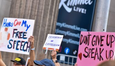 Does Jimmy Kimmel’s removal over Charlie Kirk violate freedom of speech? | Arts and Culture News