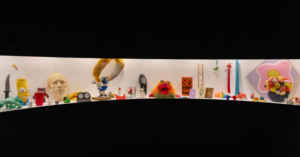 alex da corte exhibits mouse museum in milan’s fondazione prada