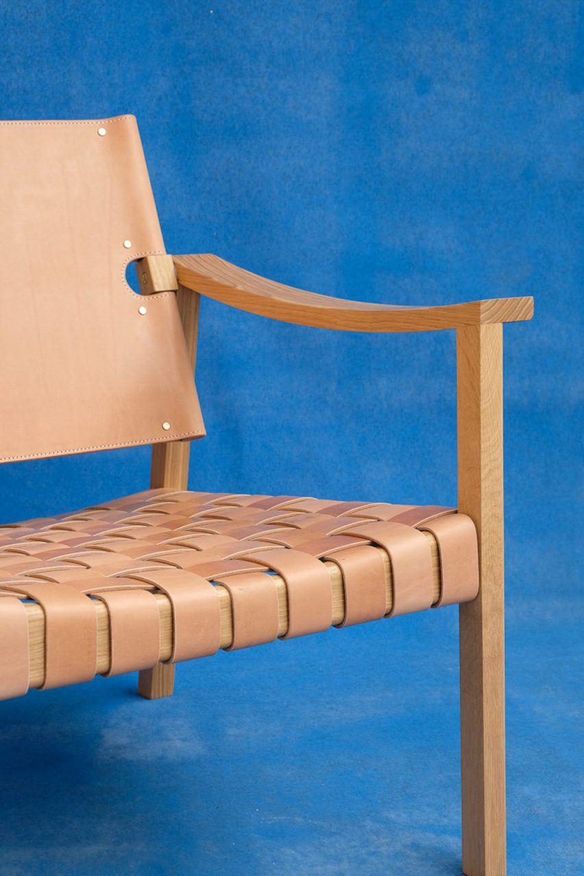 Leather furniture by OTZI Studio