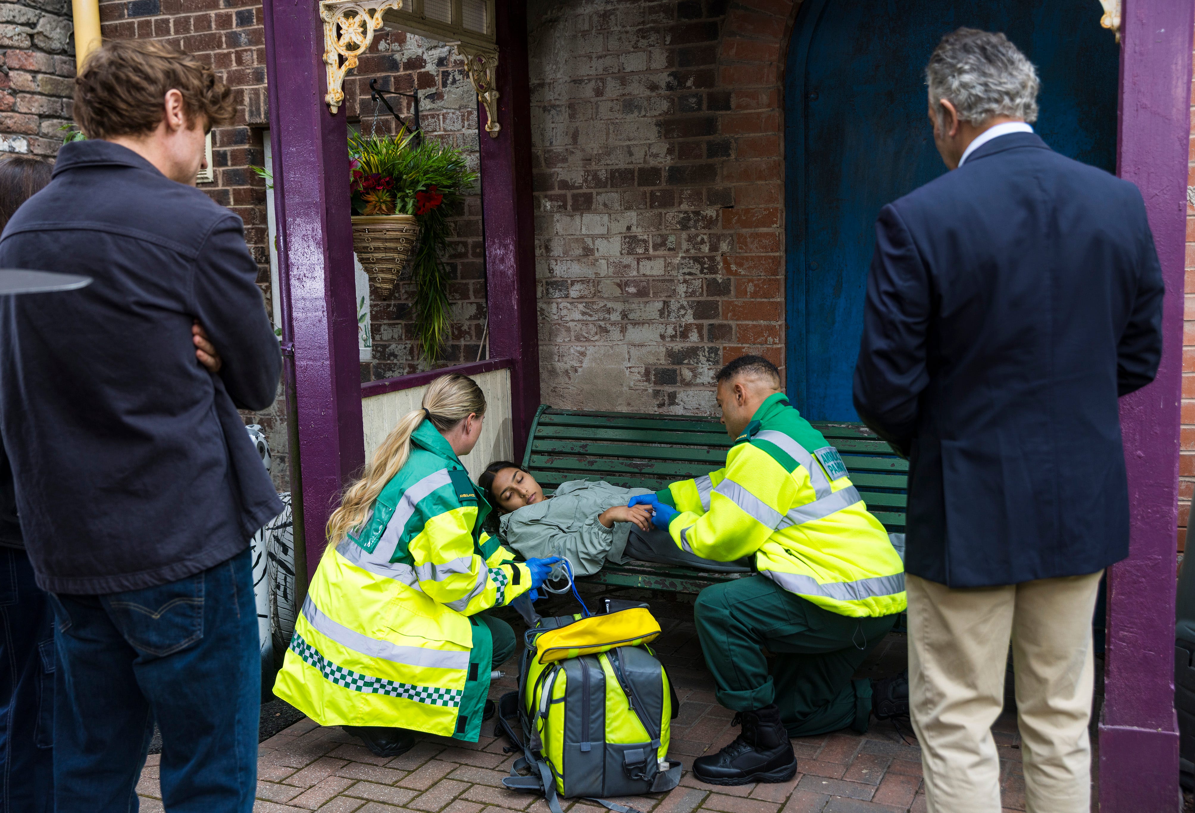 EMBARGOED UNTIL 30/09/2025 00:01 Asha Alahan, Dev Alahan, Coronation Street asha alahan, dev alahan, coronation street