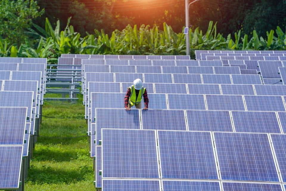 Power Capital plans to develop a solar farm between Monivea and Abbeyknockmoy. Photo: stock image.