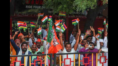 BJP plans spl Sewa Pakhwada, book launch for Modi’s b’day