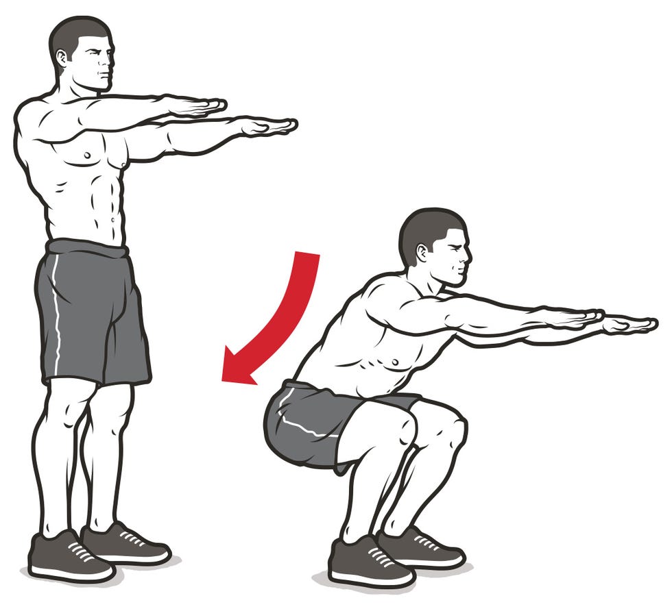 bodyweight squat bodyweight squat