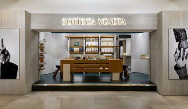 bottega veneta honors 50 years of intrecciato at harrods london