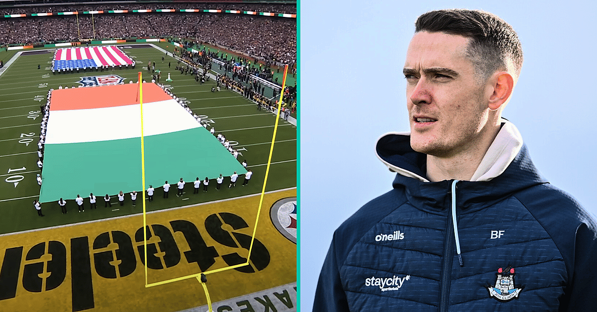 Brian Fenton Thinks GAA Should Learn One Thing From NFL Dublin Game