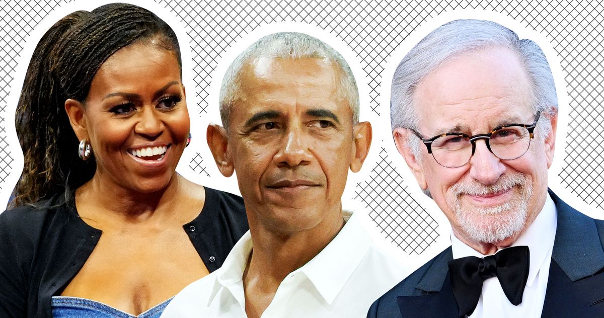 Barack and Michelle Obama Are on Steven Spielberg’s Yacht