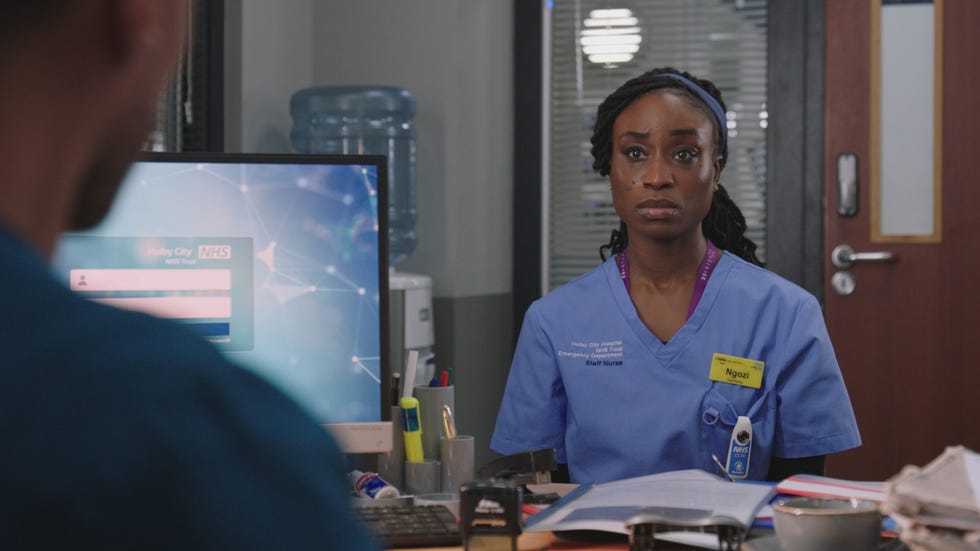 Ngozi Okoye, Casualty ngozi okoye, casualty