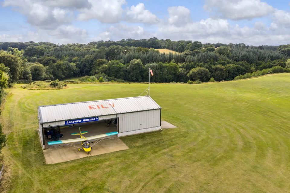 Lakeview Airfield in Taghmon, Co Wexford, is set to be sold at auction next month.