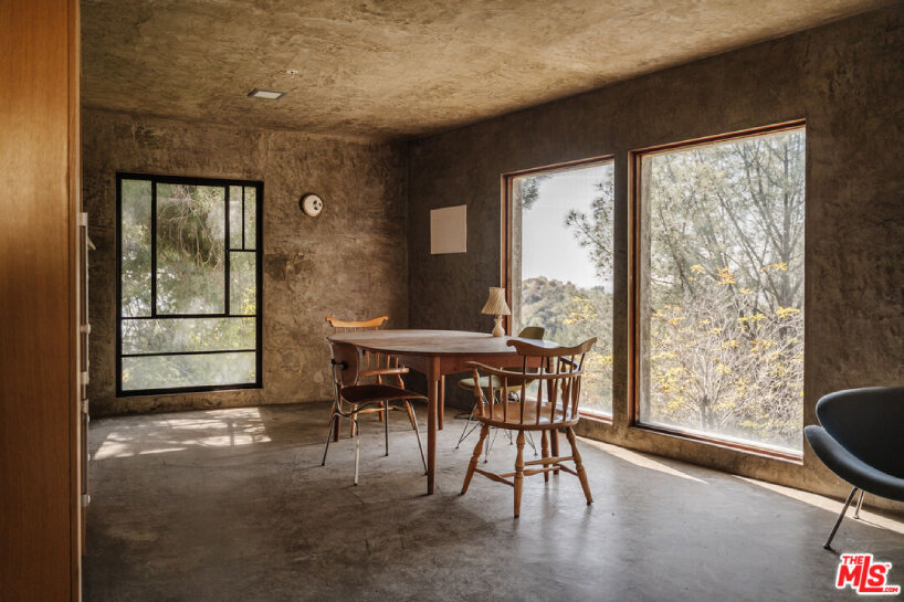 view of the dining area