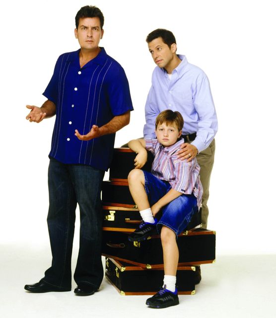 Sheen starred in Two And A Half Men with Jon Cryer and Angus T Jones