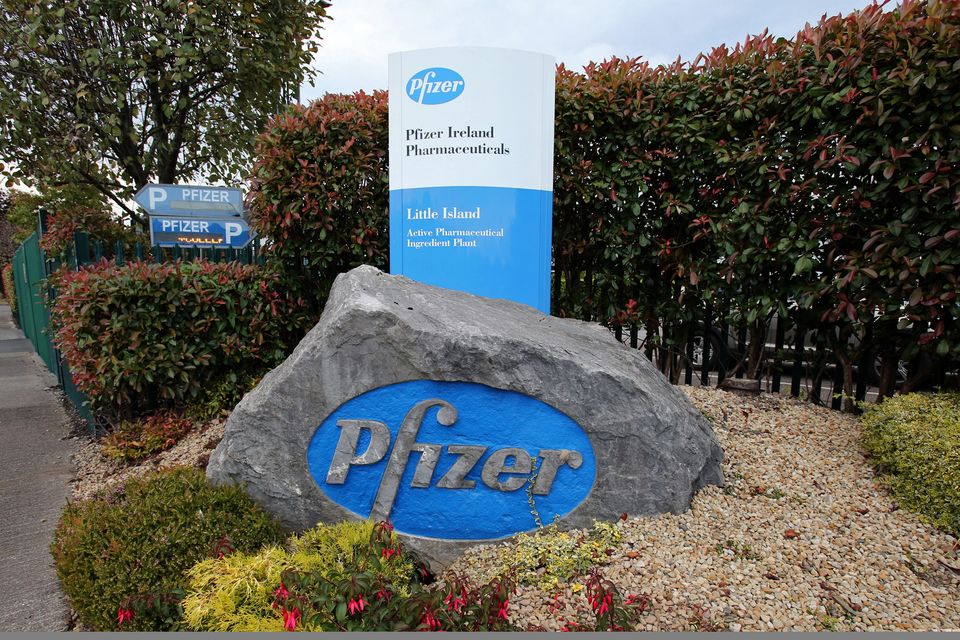 Pfizer has a large plant in Cork. Photo: Getty