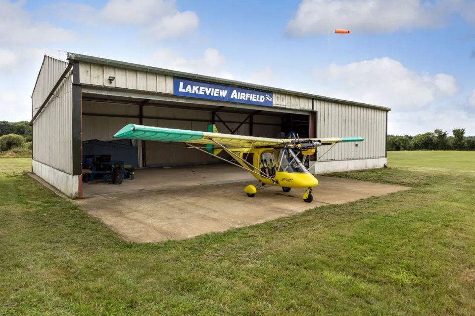 Lakeview Airfield in Taghmon, Co Wexford, is set to be sold at auction next month.