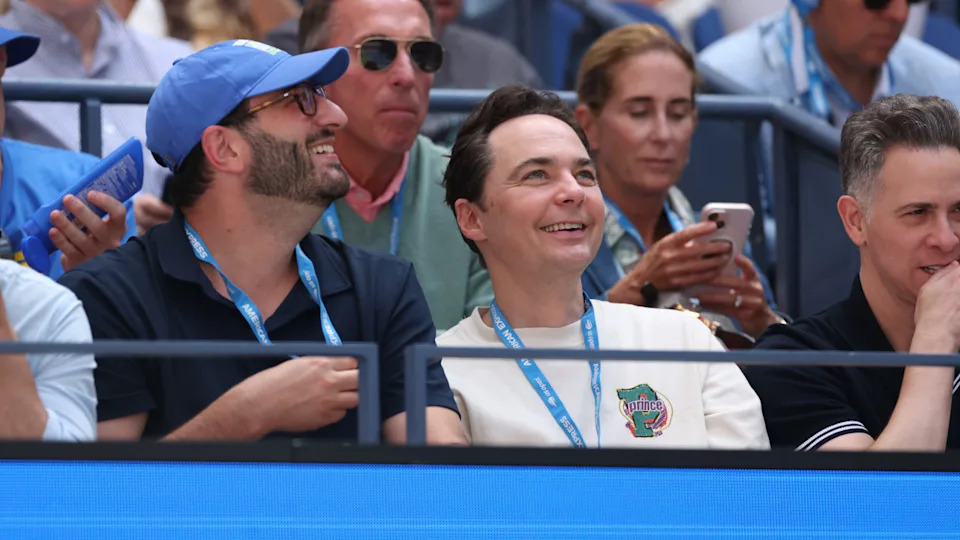 Jim Parsons is seen on Day Ten of the 2025 US Open at USTA Billie Jean King National Tennis Center on September 2, 2025 in the Flushing neighborhood of the Queens borough of New York City.